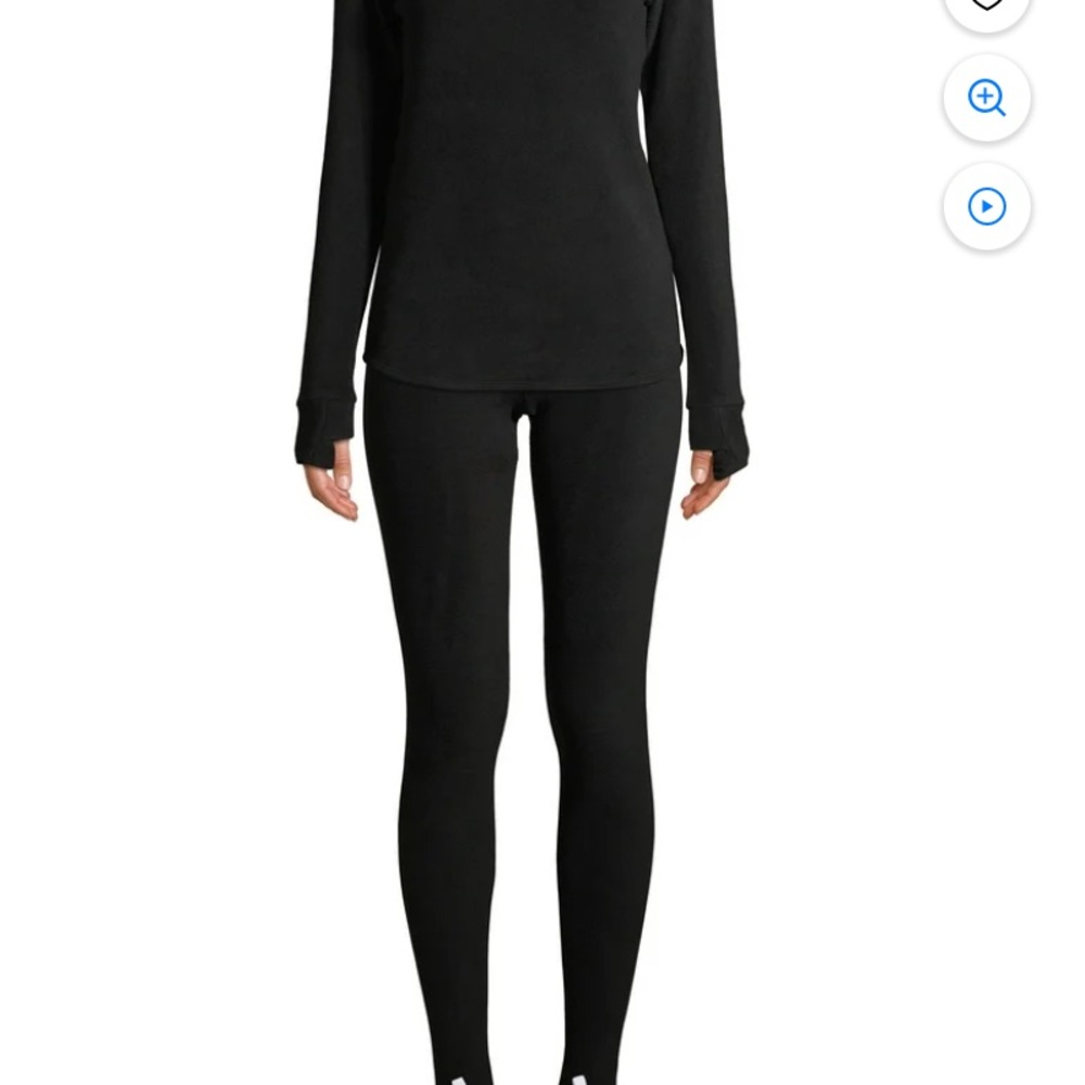 Base layer 🎿 CuddleDuds stretch fleece legging
